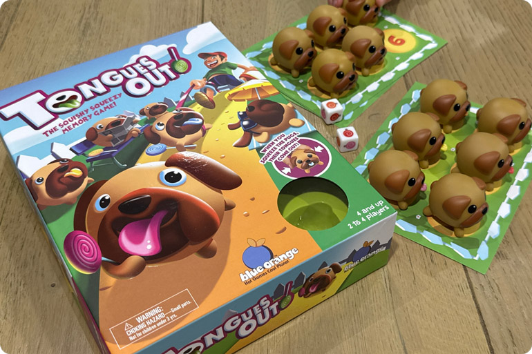 Screen-Free Fun That Sneaks in Learning. Win 1 of 6 Blue Orange Games Bundles for Little Kids 3 Tongues Out full set