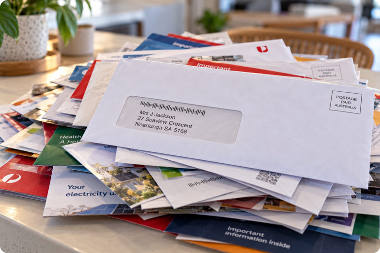 Tell Me You Have ADHD Without Telling Me: 25 Signs So Relatable You'll Feel Attacked 1 pile of unopened mail - adhd symptom